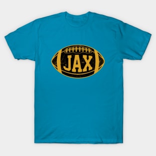 JAX Retro Football - Teal T-Shirt